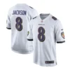 Lamar Jackson Jersey White