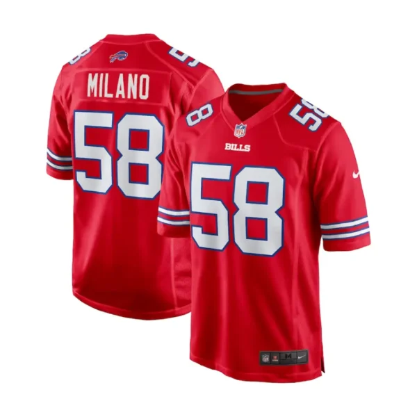 Matt Milano Jersey Red