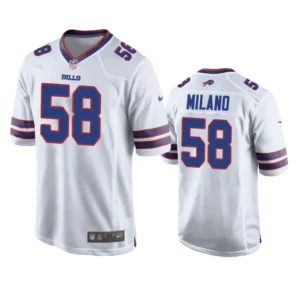 Matt Milano Jersey White