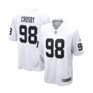 Maxx Crosby Jersey White