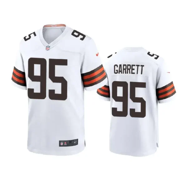 Myles Garrett Jersey White