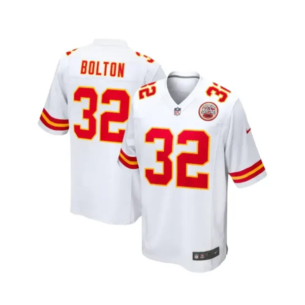 Nick Bolton Jersey White