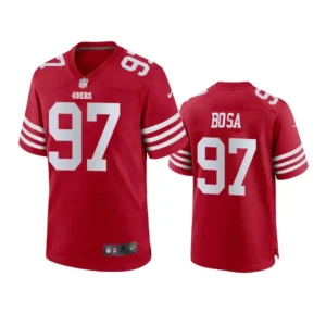 Nick Bosa Jersey Scarlet