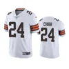 Nick Chubb Jersey White Vapor