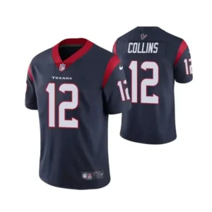 Nico Collins Jersey Navy Vapor