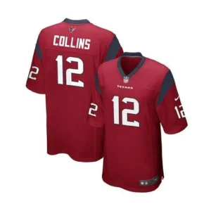 Nico Collins Jersey Red