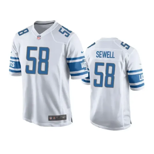 Penei Sewell Jersey White