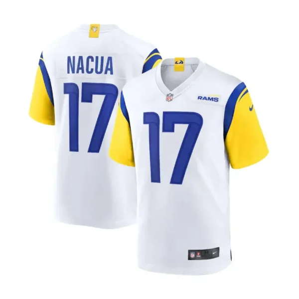 Puka Nacua Jersey White