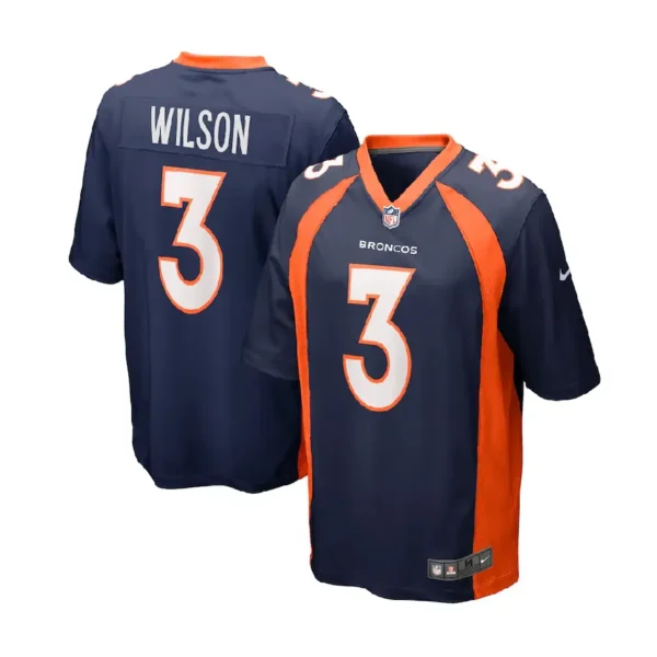 Russell Wilson Jersey Navy