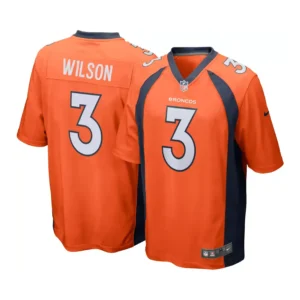 Russell Wilson Jersey Orange