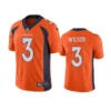 Russell Wilson Jersey Orange Vapor