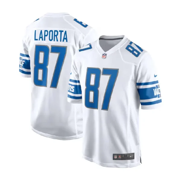 Sam LaPorta Jersey White