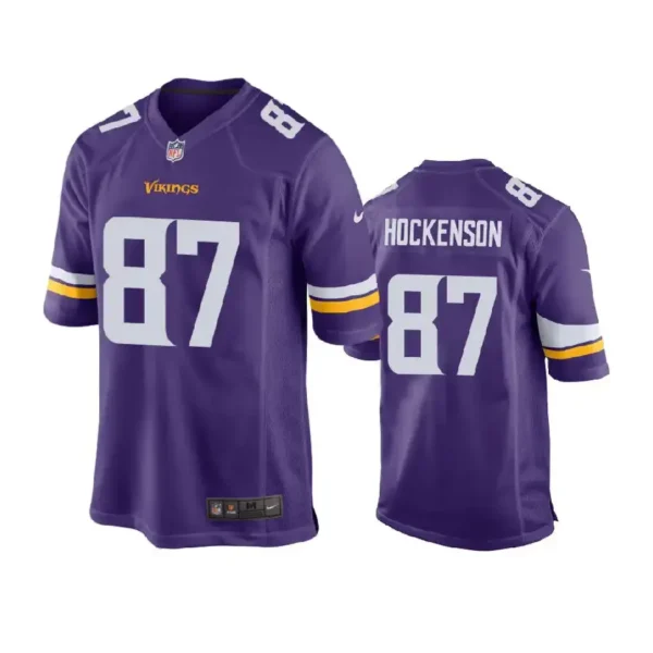 TJ Hockenson Jersey Purple