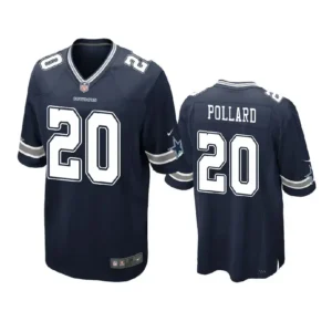 Tony Pollard Jersey Navy