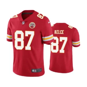 Travis Kelce Jersey Red Vapor