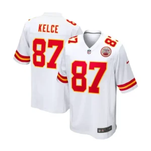 Travis Kelce Jersey White