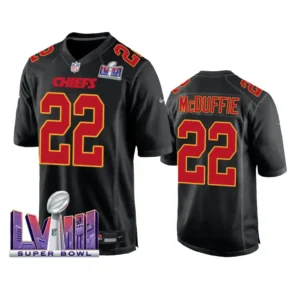 Trent McDuffie Jersey Black