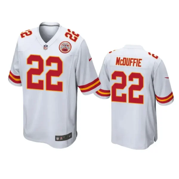 Trent McDuffie Jersey White