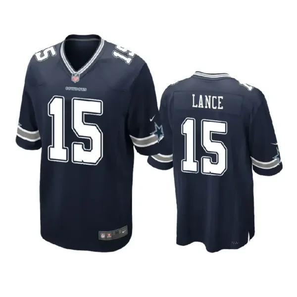 Trey Lance Jersey Navy