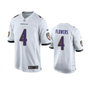 Zay Flowers Jersey White