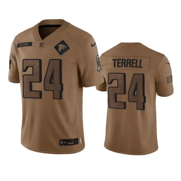 A.J. Terrell Jersey Brown