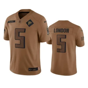 Drake London Jersey Brown